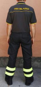 NUOVE DIVISE DEI VIGILI DEL FUOCO dal 13 luglio 2016 (di spalle)