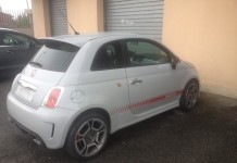 Aprilia, a folle velocità a bordo di una 500, nei guai due giovani