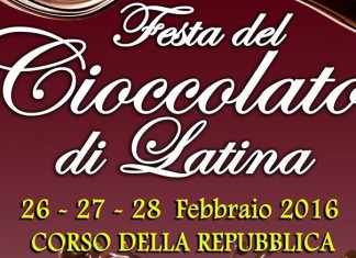 Latina, al via la Festa del cioccolato: dal 26 al 28 febbraio nella ztl