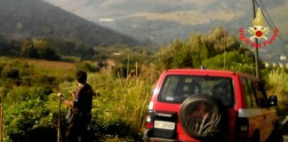 Gaeta, incendio di 40 ettari in via dell’Agricoltura