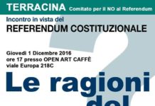 Terracina, meglio discutere che applaudire: appuntamento con il Comitato per il No al referendum costituzionale