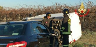 Latina, incidente a Borgo Podgora: tra i feriti due bambini