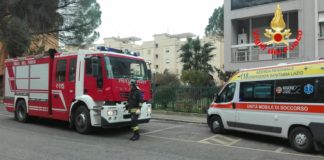 Cisterna, anziana bloccata in casa dopo una caduta: soccorsa dai Vigili del fuoco
