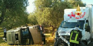 Grave incidente ad Aprilia, coinvolti due mezzi: sette i feriti