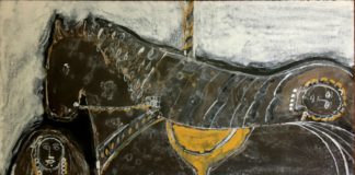 Latina, Antonio Veneziani inaugura la mostra di Michele Volpe