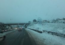 Neve, disagi su strada verso e Roma e Frosinone. Scuole chiuse sui Lepini e nel Sud Pontino