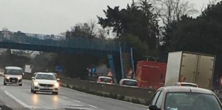 Pontina, incidente all’altezza di Aprilia: traffico in tilt