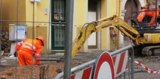 Castelforte, spunta un ordigno bellico durante i lavori sulla rete fognaria