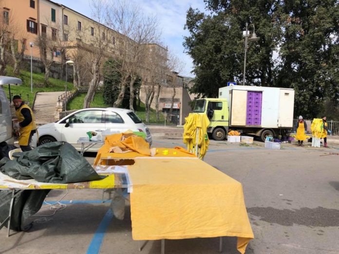 Sezze, Campagna Amica sgomberato (2)