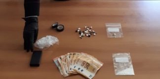 Spaccio di cocaina ed evasione, due arresti ad Aprilia