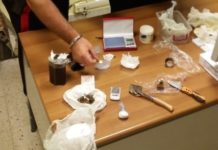 Blitz antidroga nell’abitazione di un 40enne di Pontinia: aveva cocaina, hashish e marijuana, arrestato