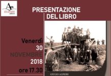 “Questo Piatto di Grano”, appuntamento a Borgo Santa Maria con il libro di Giulio Alfieri