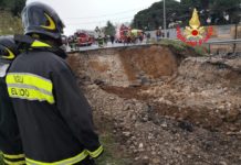 Voragine Pontina, tre giorni di ricerche e nessuna traccia dell’imprenditore inghiottito dal fango