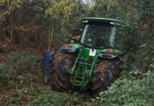 Trovato a Giulianello un trattore da 180mila euro. Era stato rubato a Latina, in un’azienda agricola di Borgo Carso
