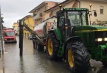 Pontinia alluvionata, parte la conta dei danni. Le strade del centro prosciugate con l’aiuto degli agricoltori