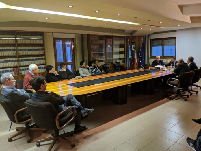 Foto incontro istituzionale Ater Latina