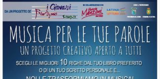 Latina, torna “Musica per le tue parole”: la consegna degli elaborati fino al 19 gennaio