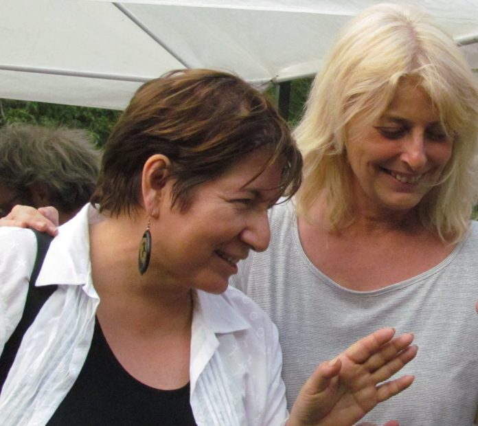 Paola Staccioli e Silvia Baraldini