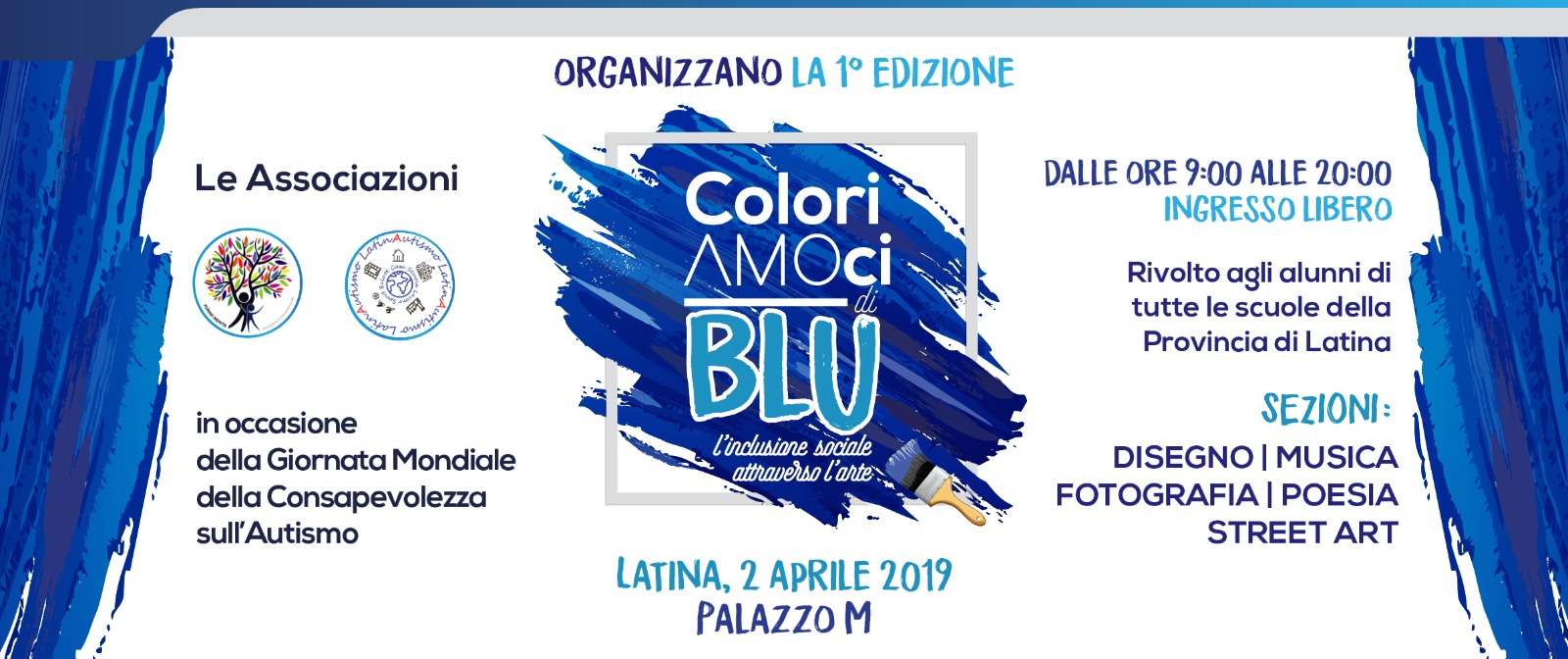 Consapevolezza Sull Autismo A Latina La Giornata Mondiale Si Celebra In Blu Inclusione Sociale Con L Arte Latinacorriere It