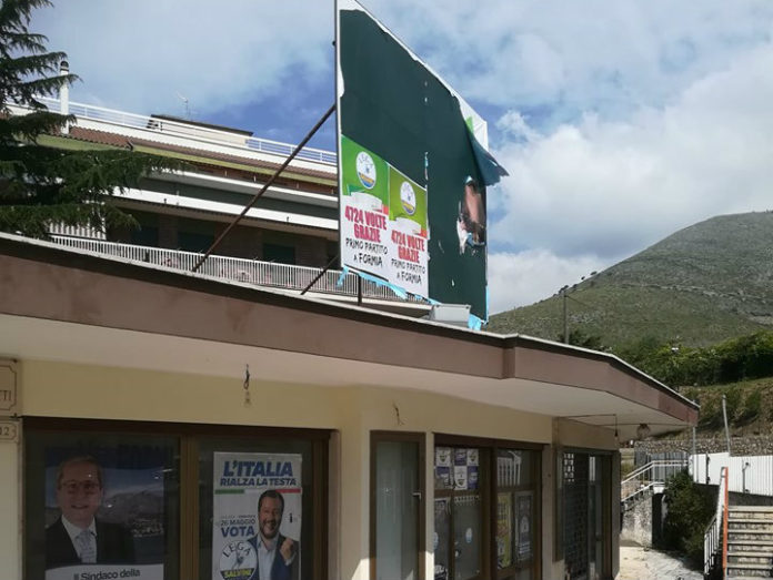 atto-vandalico-Lega-Formia