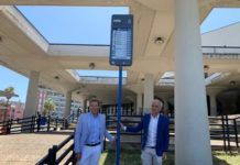 Tpl a Latina, inaugurate le prime paline elettroniche