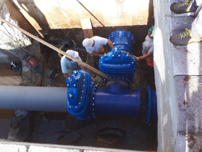 I lavori di installazione