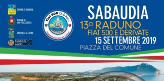 Sabaudia, in arrivo al XIII edizione del raduno Fiat500