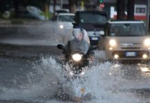Meteo, ancora pioggia su Latina: allerta gialla prorogata