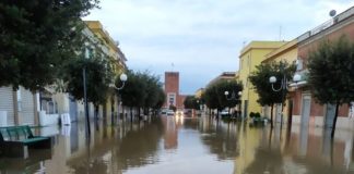 Maltempo, Pontinia allagata, scuole chiuse. Problemi anche a Cisterna