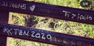 Tiziano Ferro a Latina, il passaggio segnato sulla “sua” panchina panchina