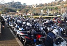 Motoraduno delle polizie locali del Lazio