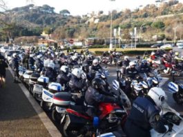 Motoraduno delle polizie locali del Lazio