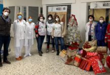 Il Natale di tutti, a Latina consegnati al Goretti 200 pacchi per le famiglie e i bimbi in ospedale