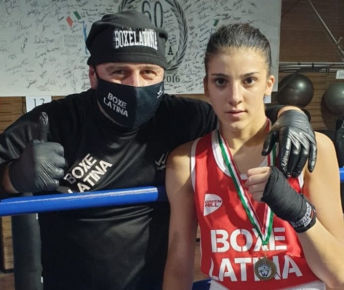 Il maestro Rocco Prezioso e Martina Pozzi