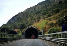 ANAS, al via ai lavori di manutenzione della galleria “Tempio di Giove”