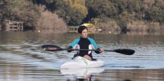 Daniela Pierri, la prima aleta di paracanoa delle Fiamme Oro