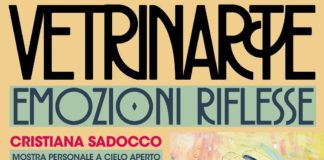 Aprilia, “Vetrinarte-Emozioni riflesse”: mostra personale a cielo aperto, di Cristiana Sadocco