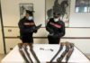 Liti in famiglia, sequestrato un arsenale al marito