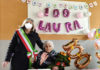 Cisterna, nonna Laura Schiboni soffia 100 candeline