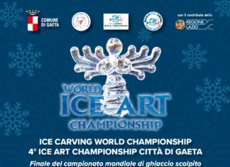 Gaeta, Ice Art: il 9 e 10 aprile la finale dell’Ice Carving World Championship