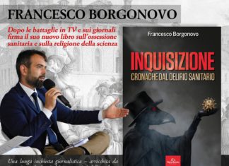 “L’inquisizione. Cronache dal delirio sanitario”: il 4 maggio a Latina il libro di Francesco Borgonovo