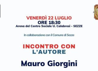 Sezze, ‘E’ successo un 21′: Mauro Giorgini presenta il suo nuovo volume