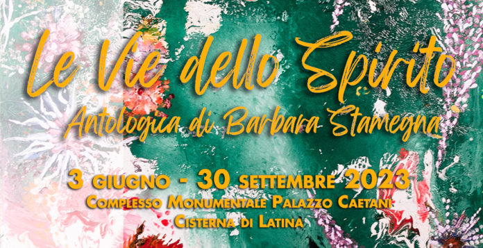 Vie dello spirito - locandina - mostra Stamegna