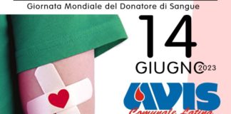 Latina, il 14 giugno l’edizione 2023 della Festa del Donatore Avis