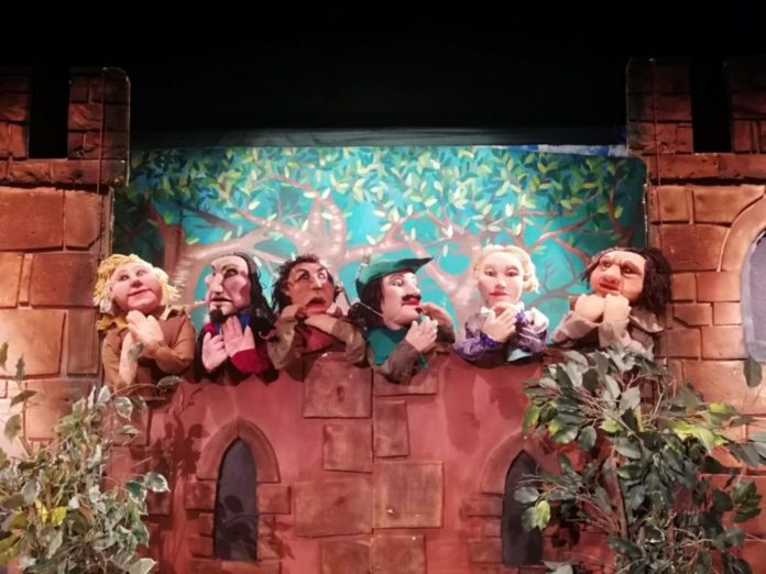 Robin Hood nel castello di Nottingham