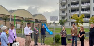 Cisterna, inaugurato il nuovo parco pubblico dedicato a Maurizio Lupoli