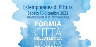 L’estemporanea di pittura per l’anniversario della SSD Formia Atletica Leggera