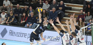 Il Cisterna Volley si arrende ai campioni d’inverno di Trento