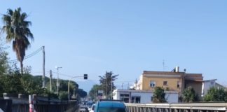 Terracina, riaperto il ponte provvisorio sul fiume Sisto
