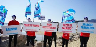 Sfruttamento bagnini a Terracina, l’appello della Uiltucs Latina